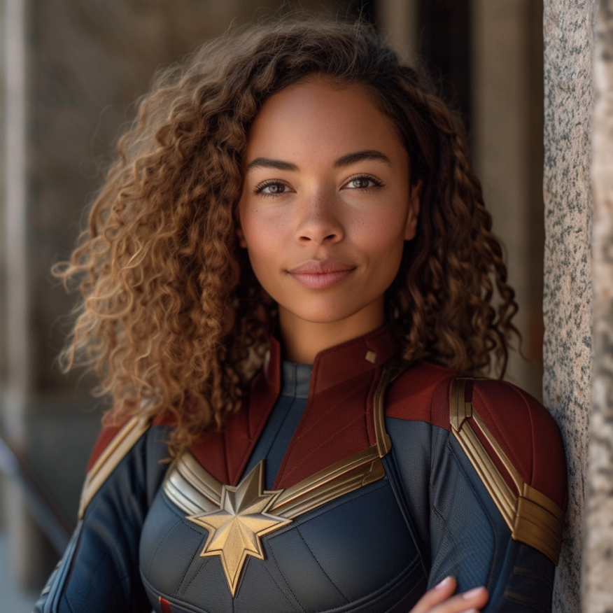 black superhero woman